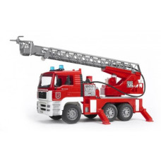 Man Tga Fire Engine W Ladder Water Pump L+S Module