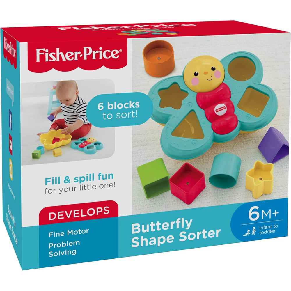 Fisher-Price CDC22 Butterfly Shape Sorter