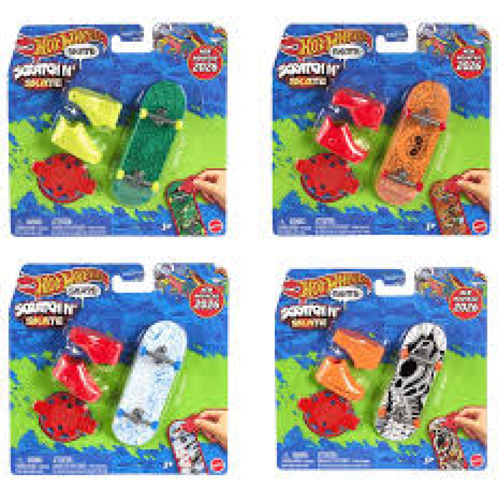 Hot Wheels Tony Hawk Fingerboard Multipack