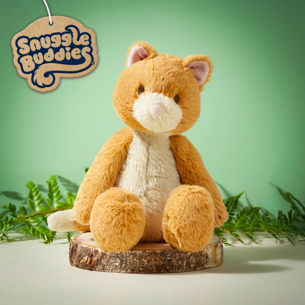 Snuggle Buddies Cory Cat Soft Toy