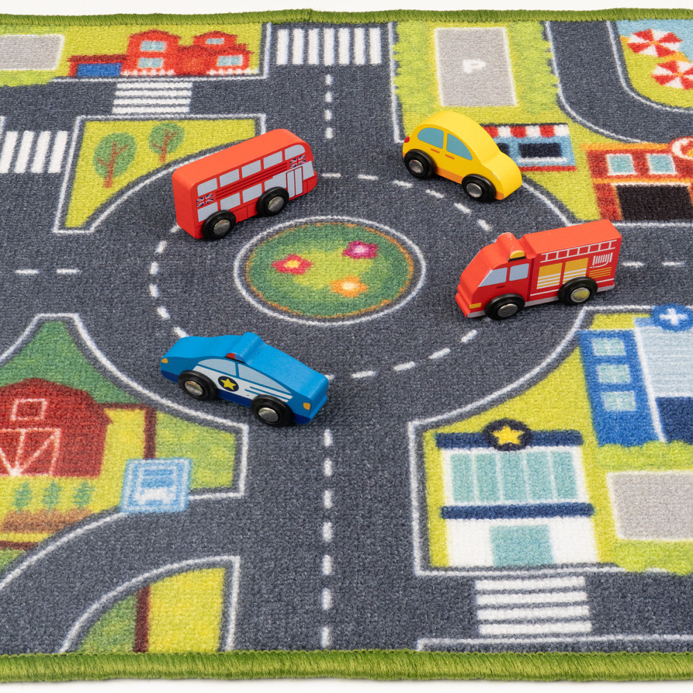 Woodlets Travel Playmat and Vehicles