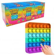Bubble Fidget Rainbow Popping Game (Styles Vary)
