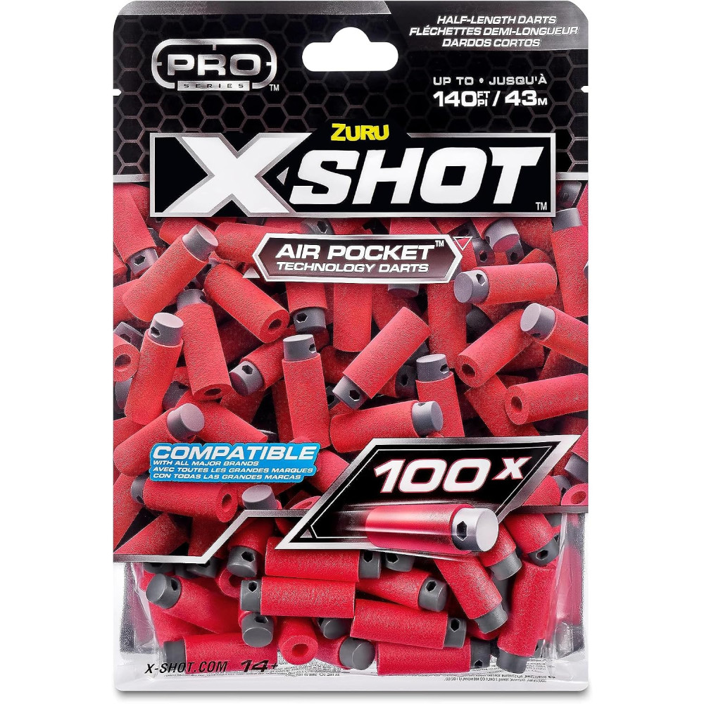 X-Shot Pro-Series 100 Half-Length Pro Dart Refill