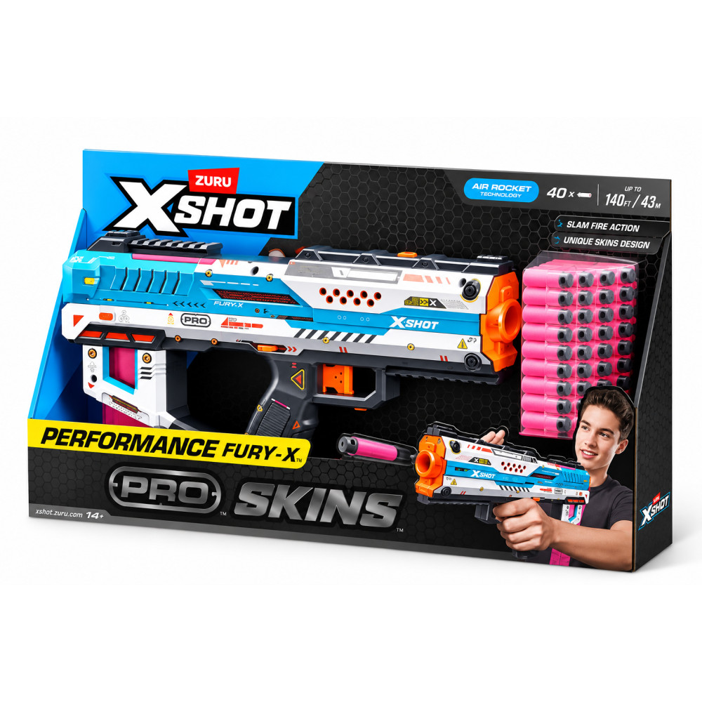 XSHOT Skins Pro Series Fury-X (40 Darts)