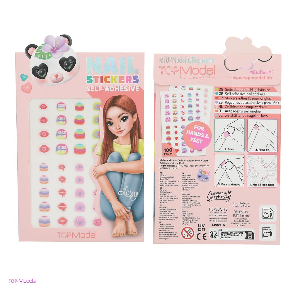 TOPModel Self-Adhesive Nail Set