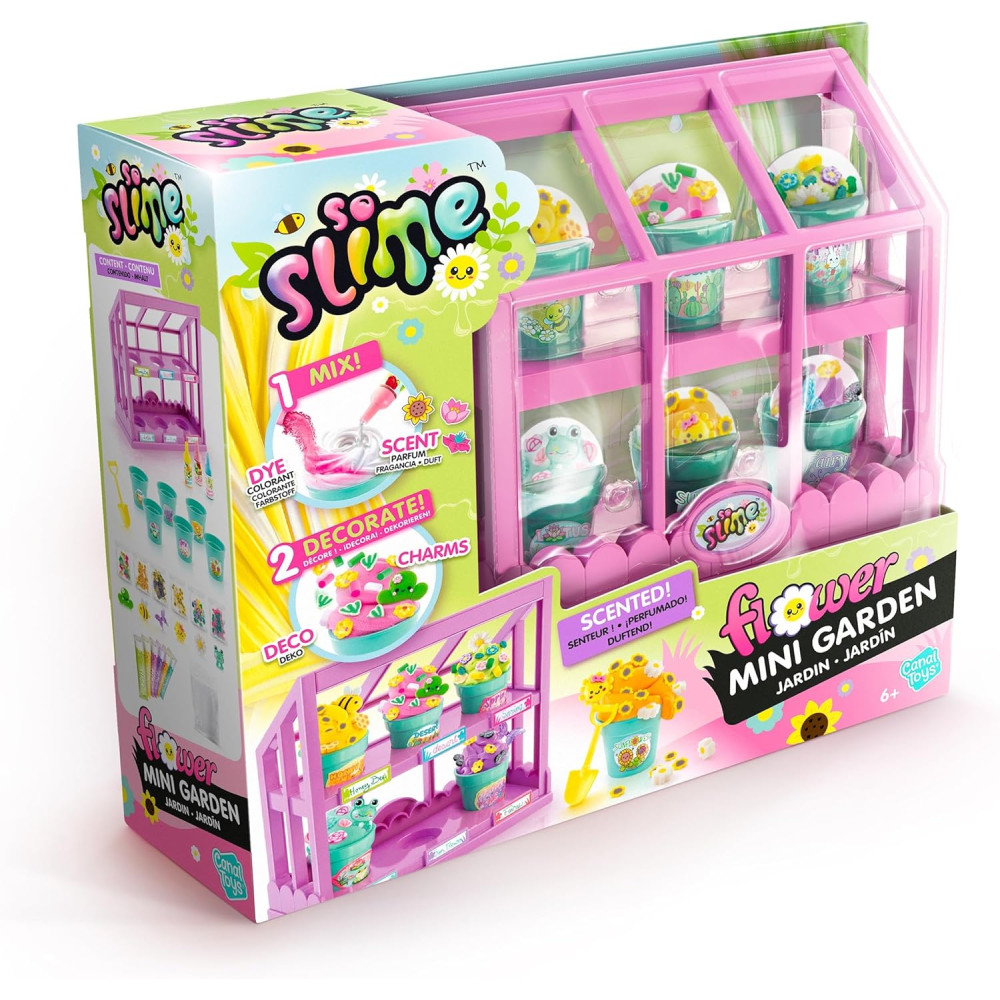 Slime Flower Mini Garden