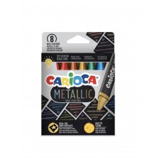Crayons Carioca Metallic 8 Col