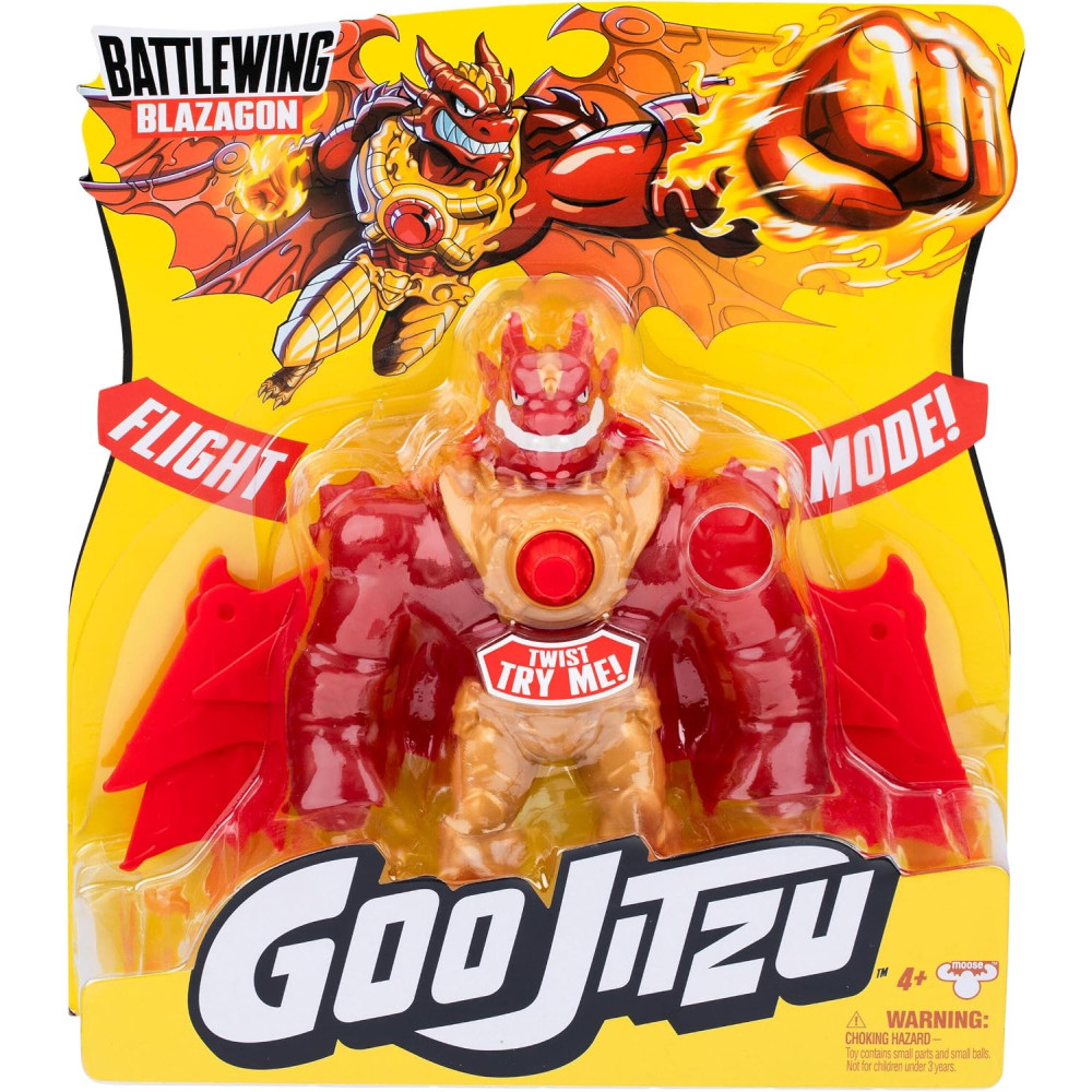 Heroes of Goo Jit Zu Battlewing Blazagon Power-Up Figure