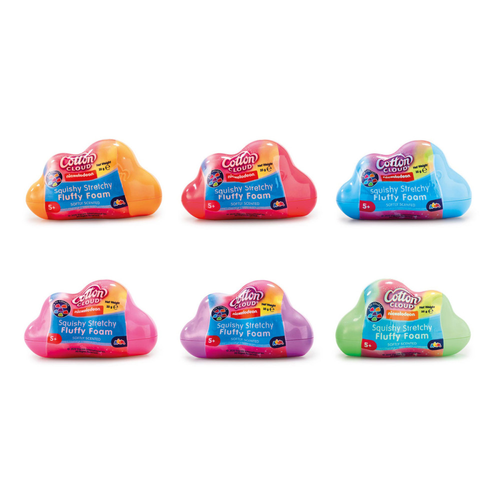 Nickelodeon Cotton Cloud Squishy Stretchy Fluffy Foam (Styles vary