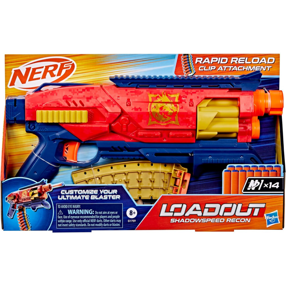 NERF LOADOUT SHADOWSPEED RECON