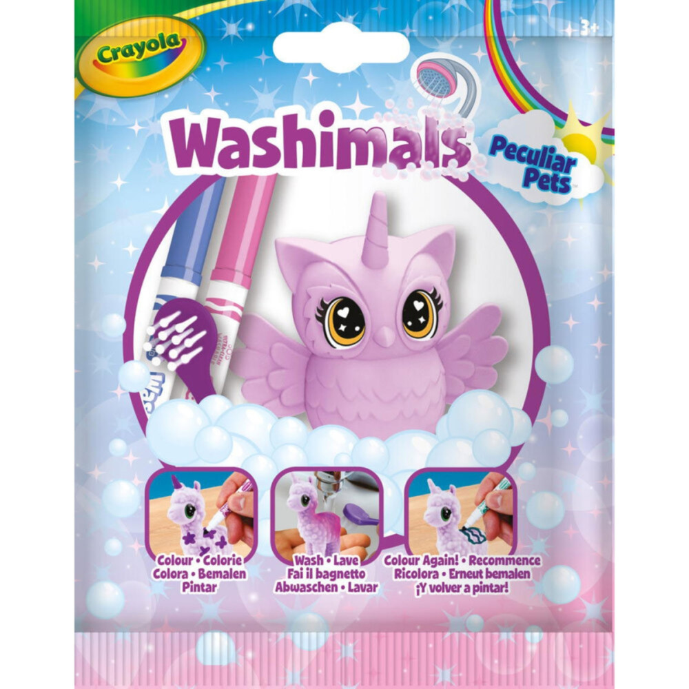 Washimals Pastel Heyvanlar Seriya 4 – Tək Paket