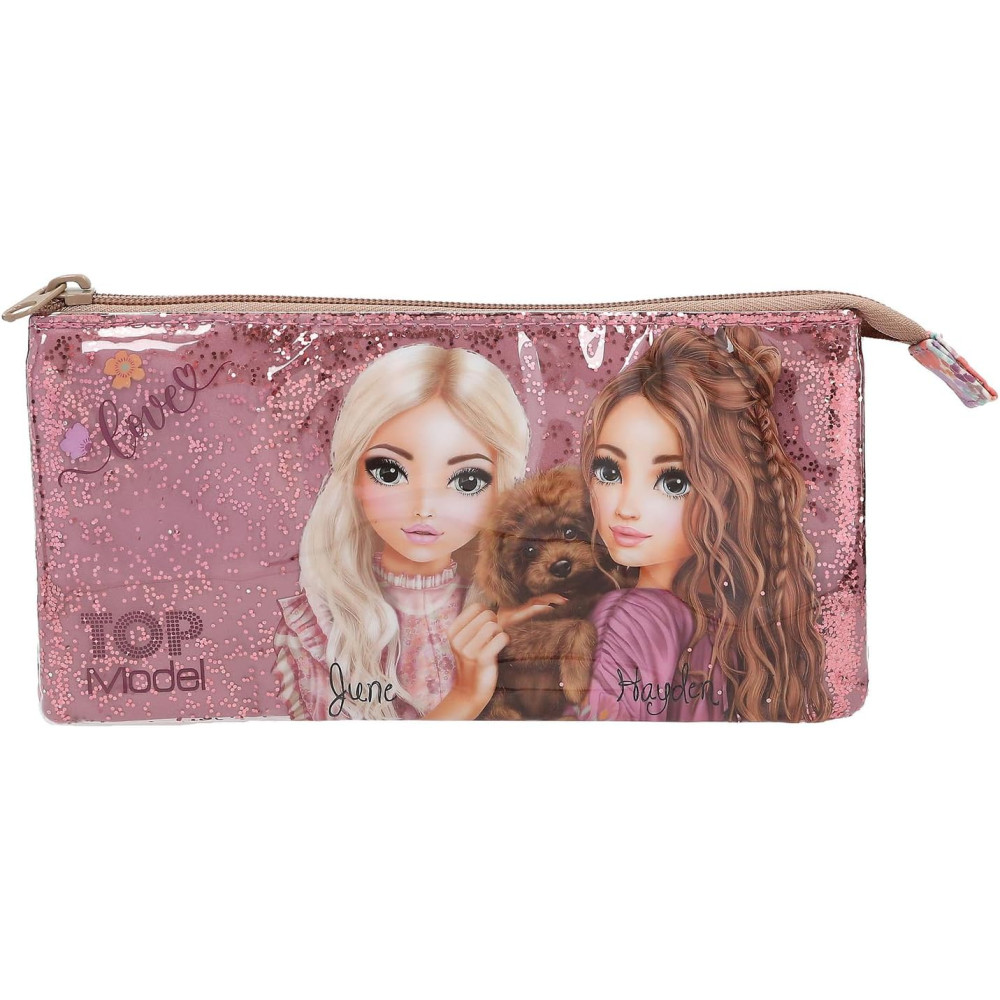 TOPModel Floral Pencil Case