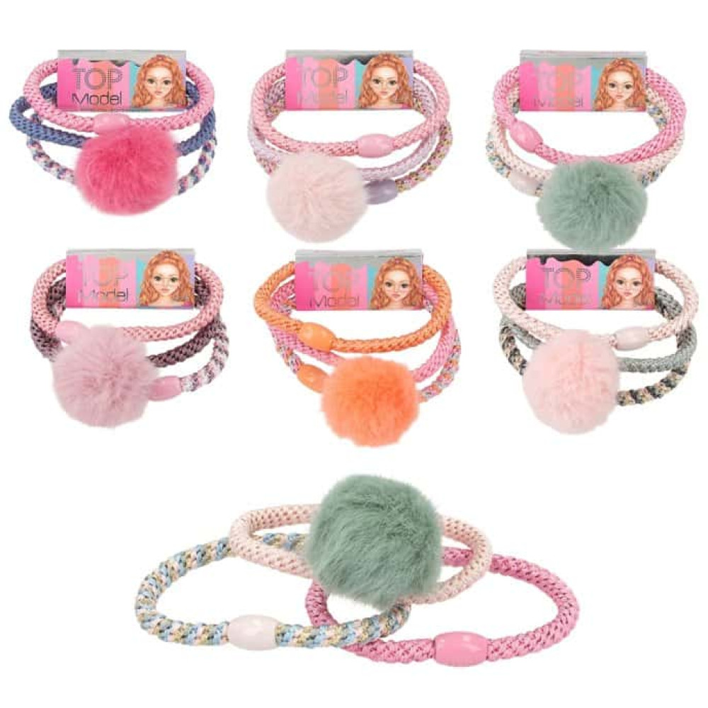 TOPMODEL ELASTIC HAIRBAND SET BEAUTY AND ME