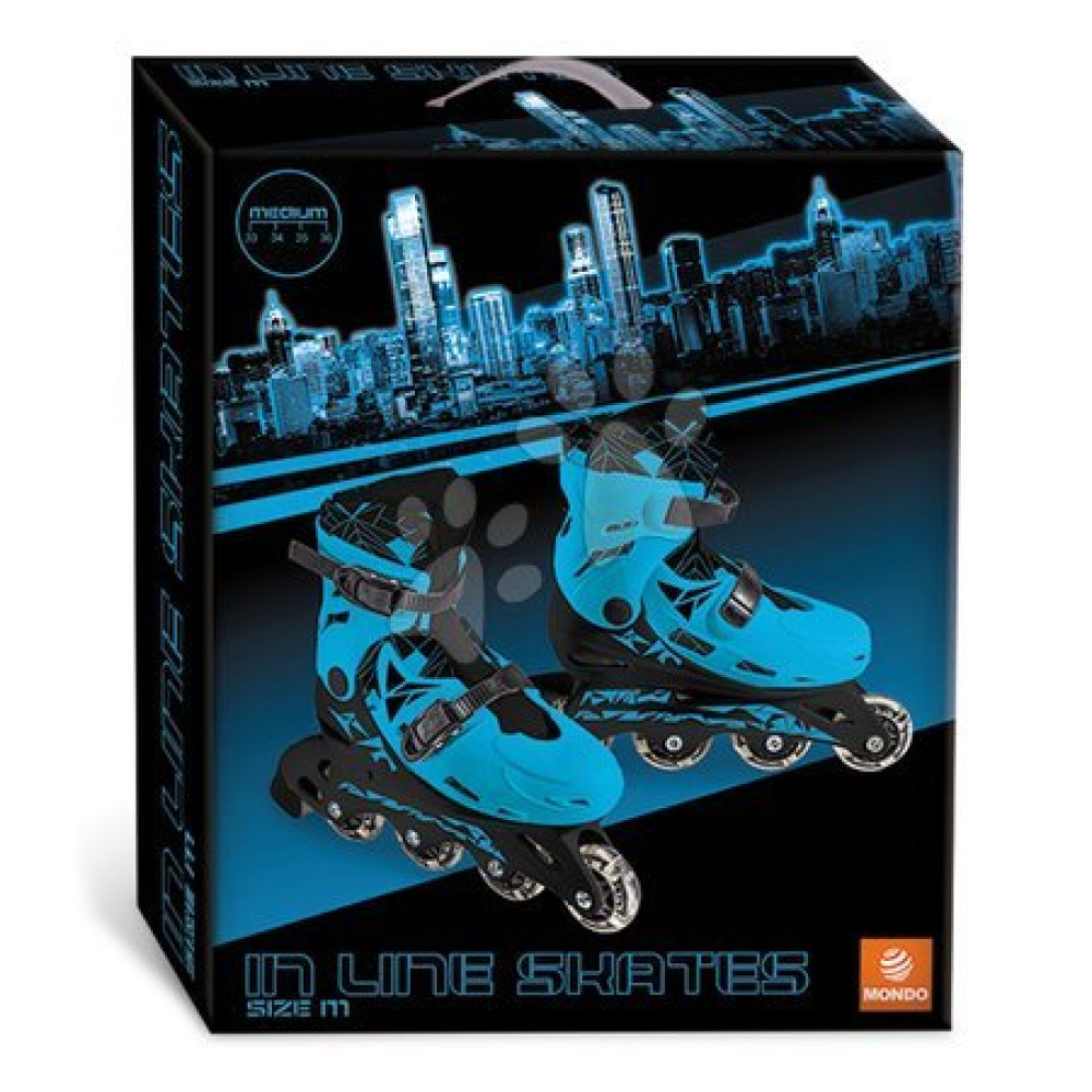 Skates Boy Mondo blue 4-wheeled