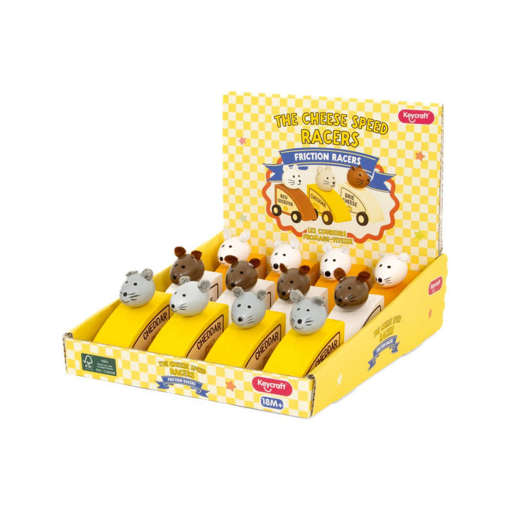 Mouse & Cheese Friction Racers