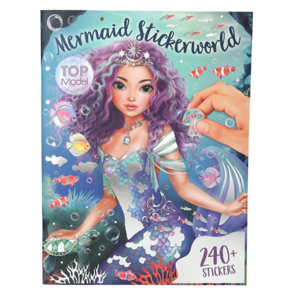 TOPModel Metallic Stickerworld MERMAID