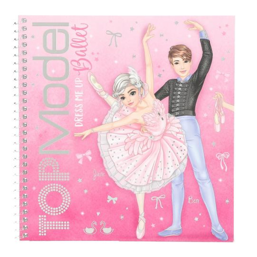 TOPModel Dress Me Up Stickerbook BALLET