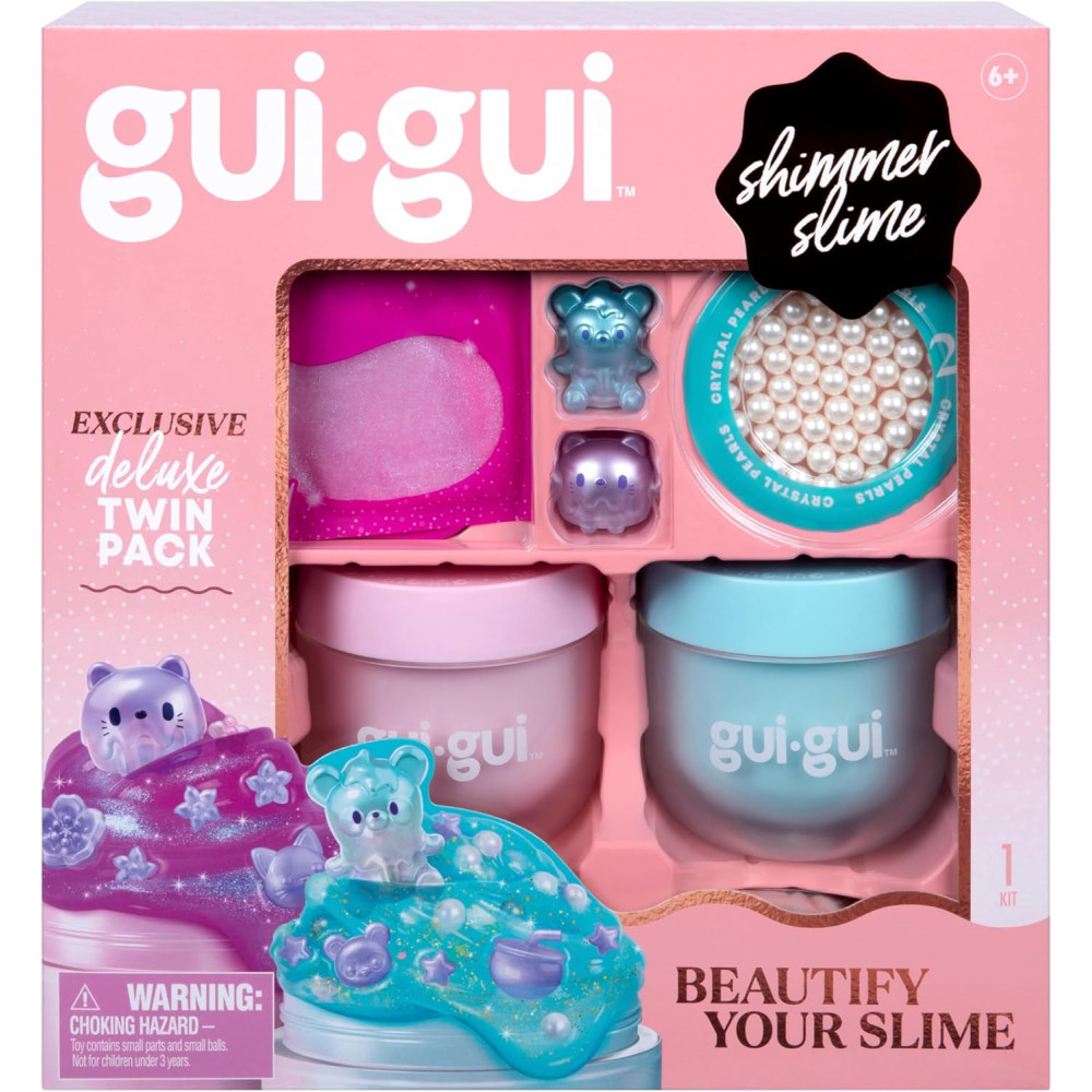 Gui Gui Shimmer Slime Deluxe Twin Pack