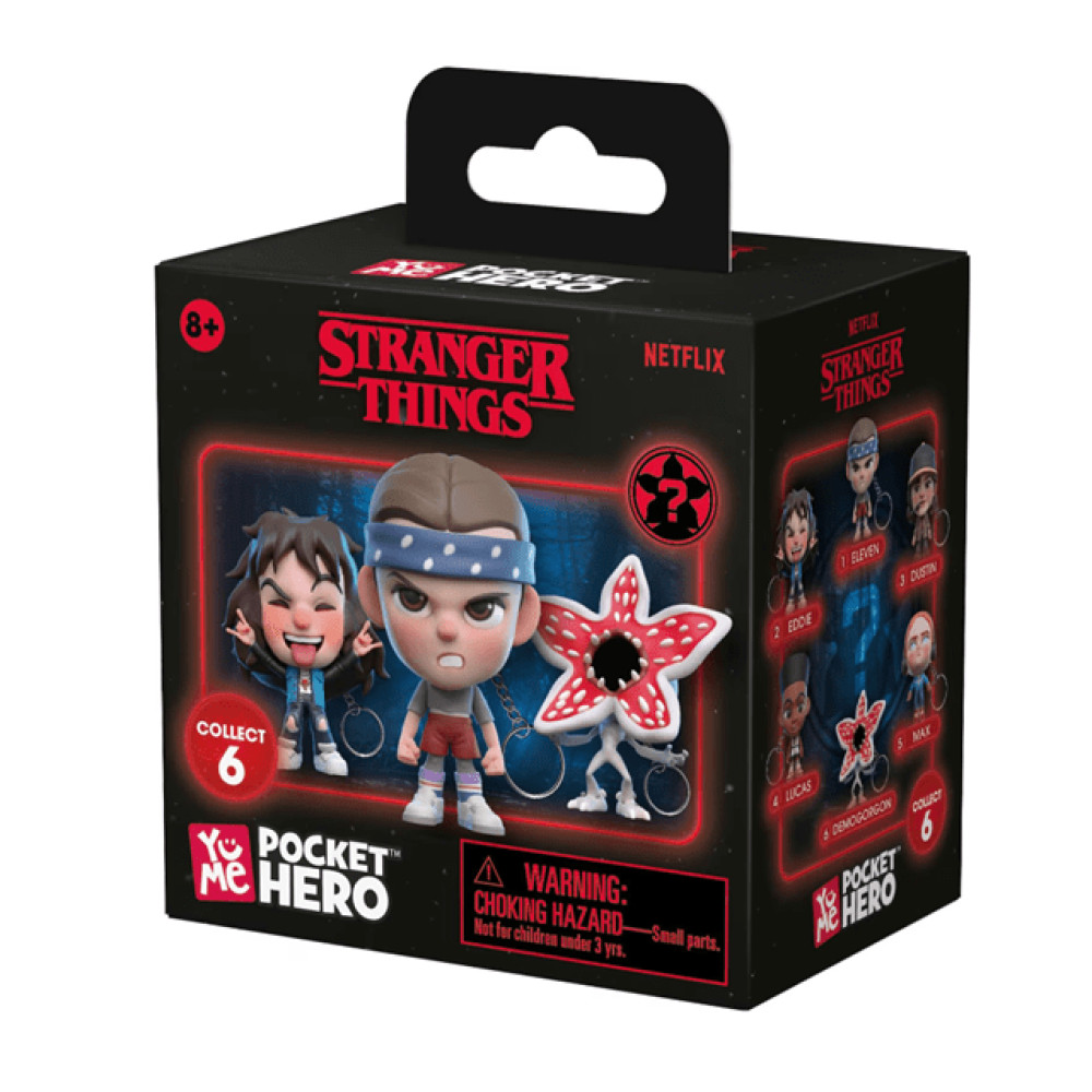 Stranger Things Pocket Hero Keychain Blind Box