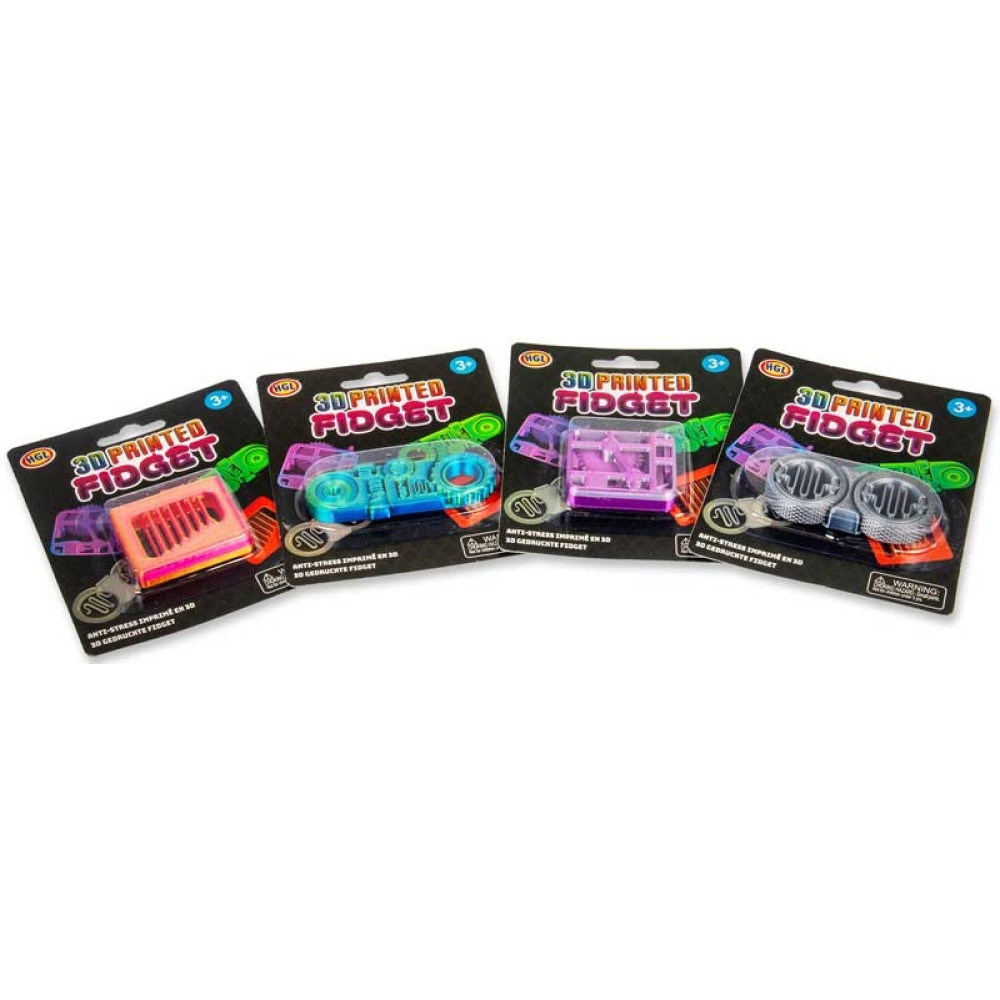 3D PRINTED FIDGET ASSORTED
