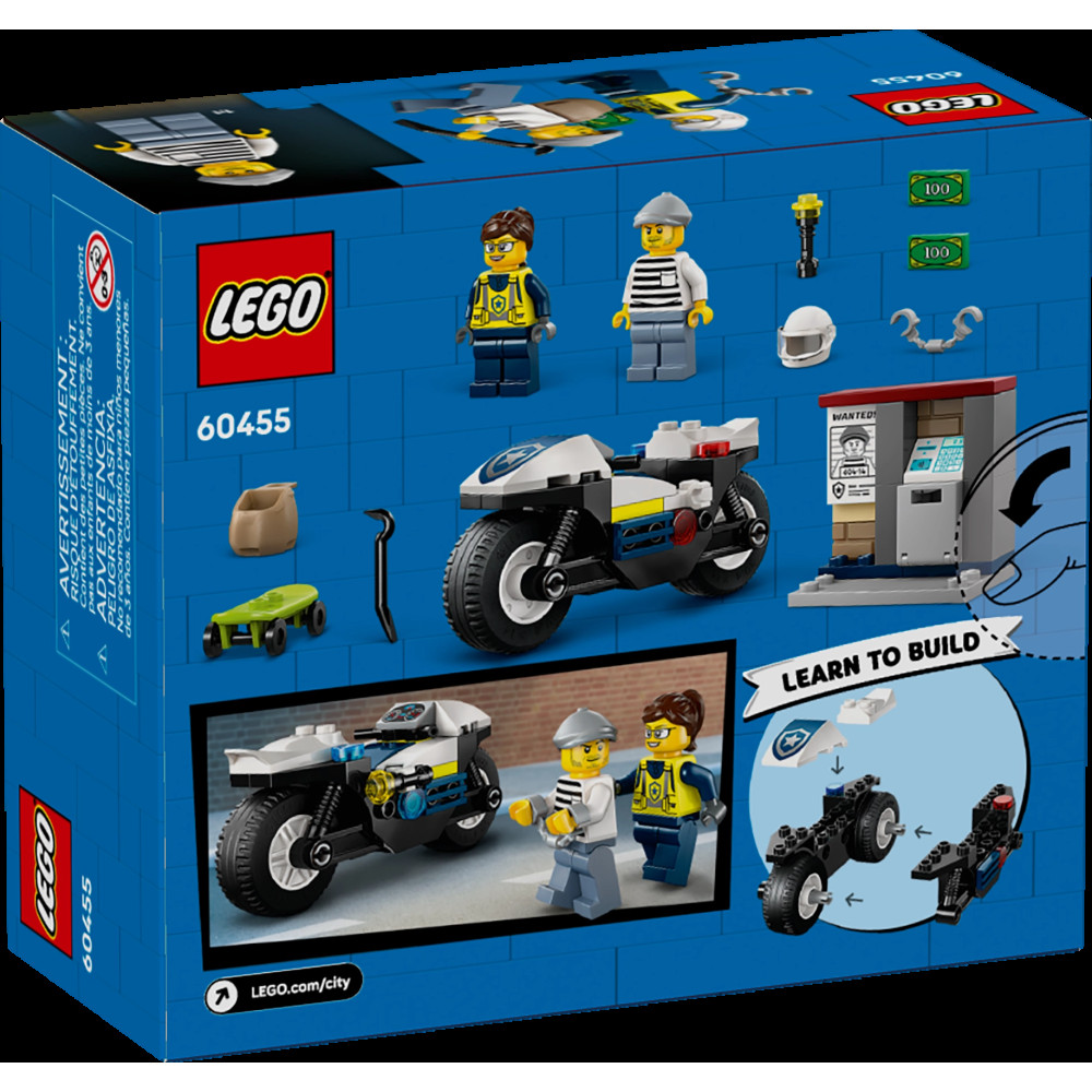 60455 Polis Motosikleti ilə Təqib