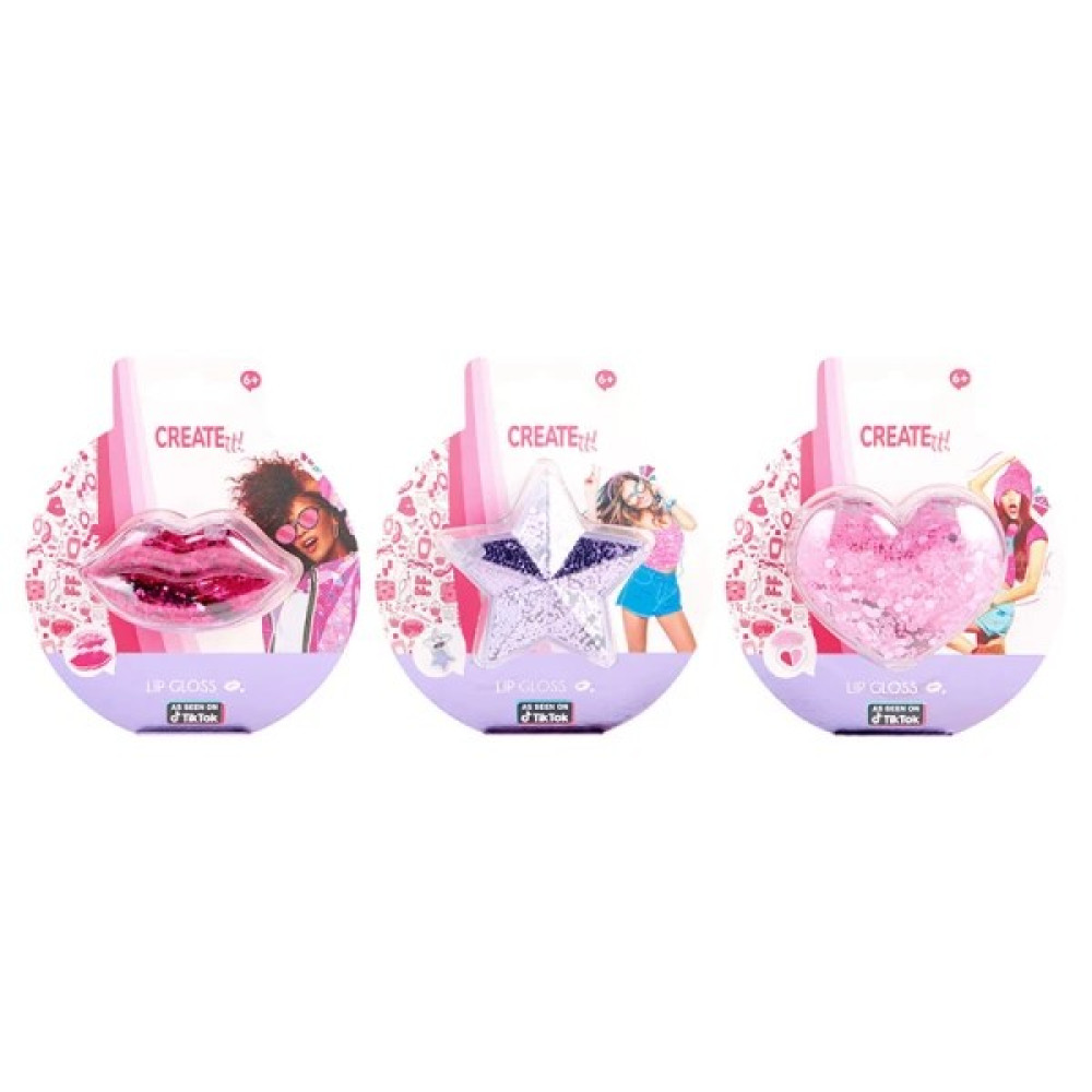 CREATE IT! LIP GLOSS SPARKLE CONFETTI Assorted