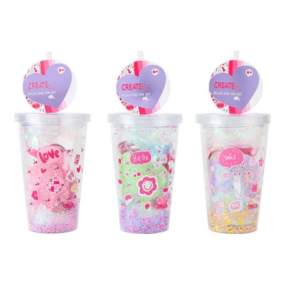 Create It Sipper Relax And Spa Set assorted