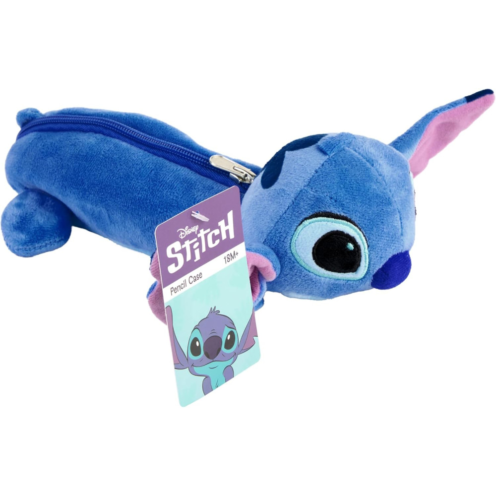 Disney Stitch Plush Pencil Case