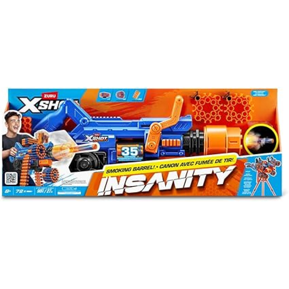 XSHOT 1 SMOKING BARREL (72DARTS)