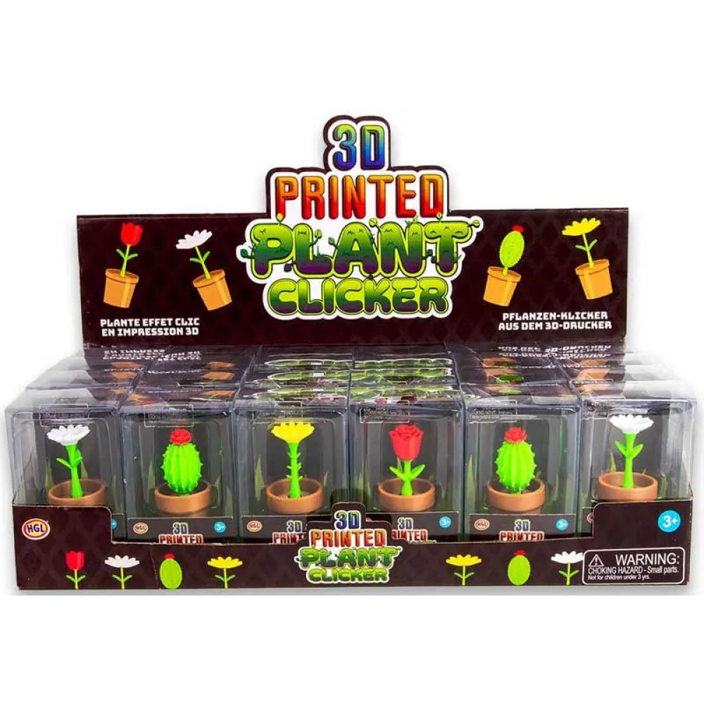 3D PRINTED PLANT CLICKER ASSORTED