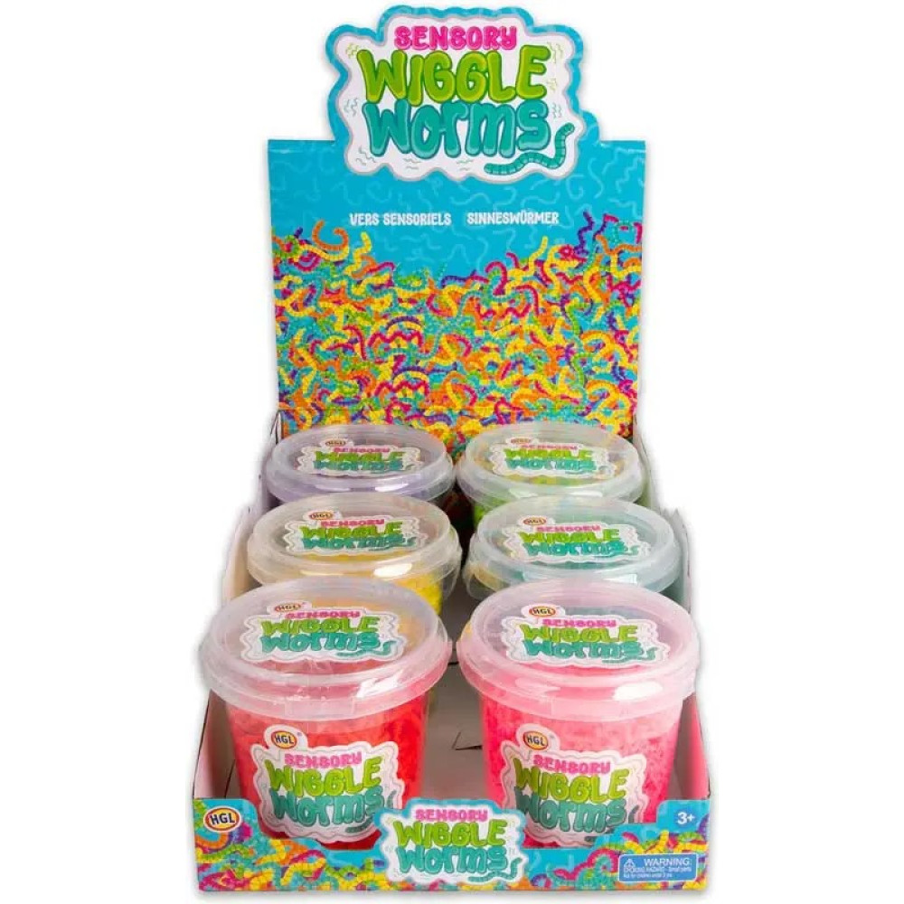 WIGGLE WORMS ASSORTED