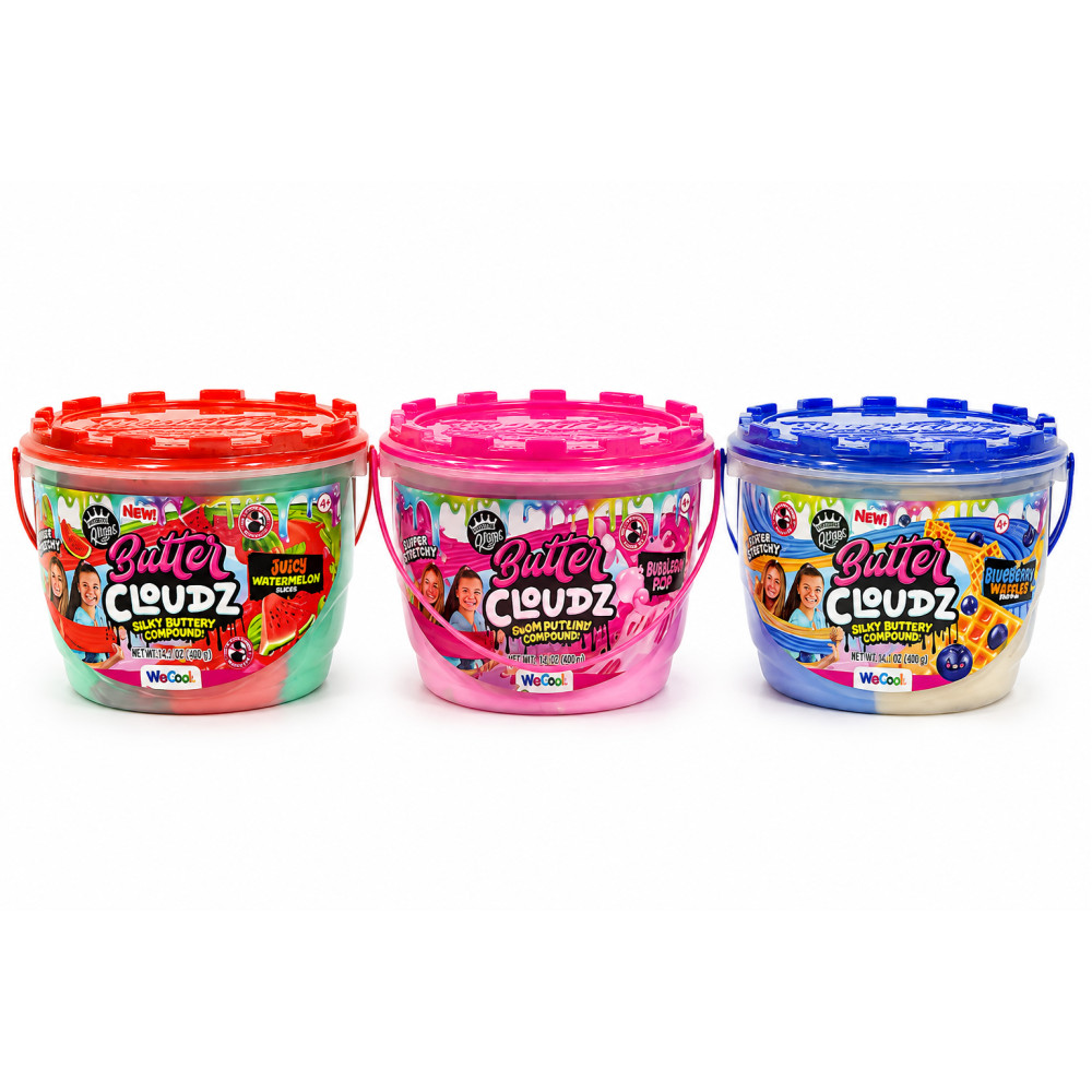 Compound Kings Fluffy Cloudz Butter Slime Bucket  Assortment