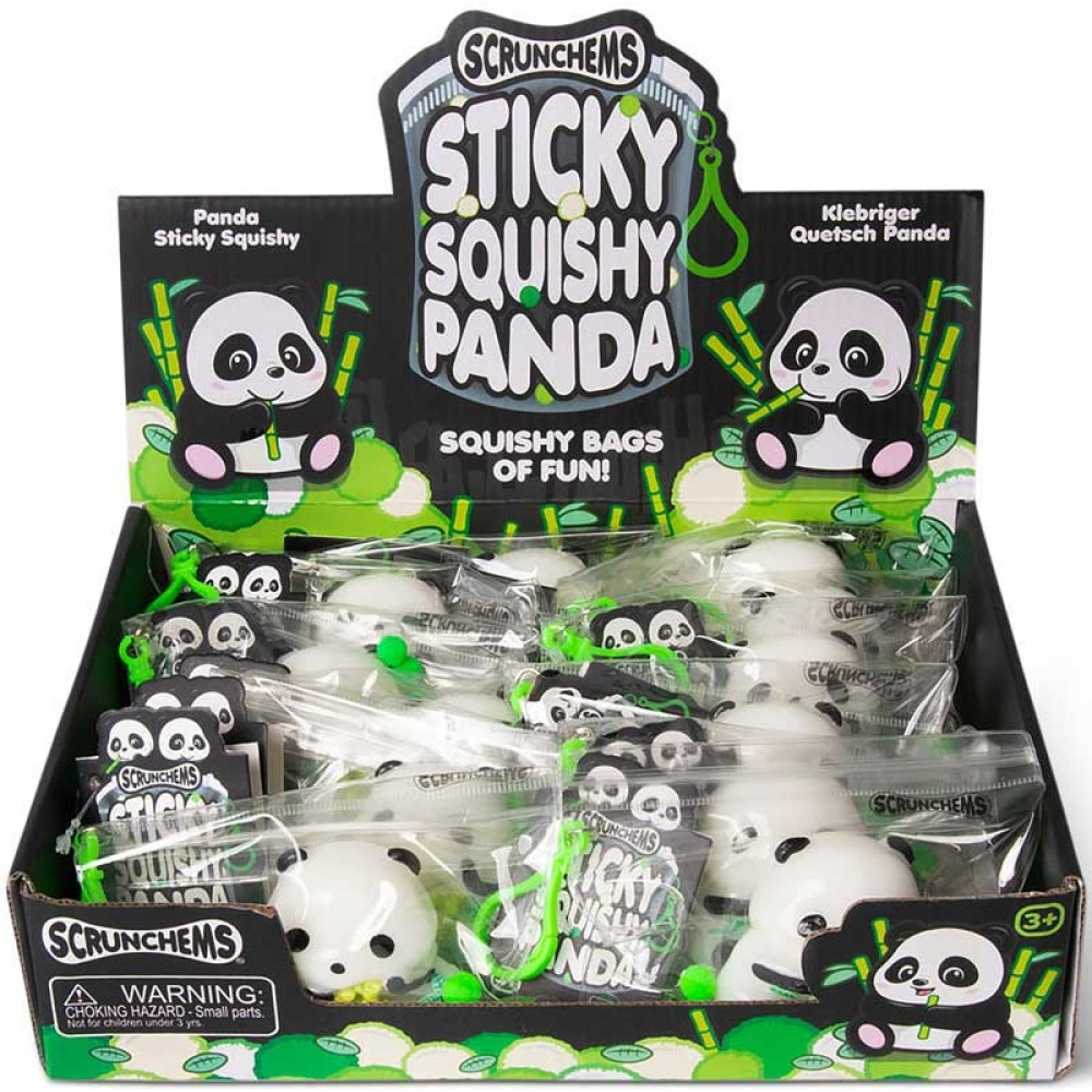 SCRUNCHEMS STICKY SQUISHY PANDA