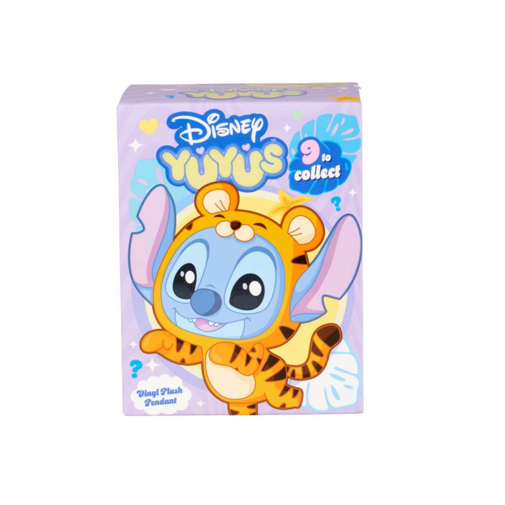 Disney Yuyus Stitch Mystery Keyring Soft Toy (Styles Vary)