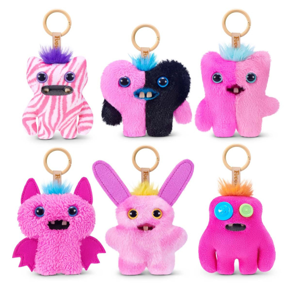 Fuggler Baby Pinkles Keyrings by ZURU (Styles Vary)