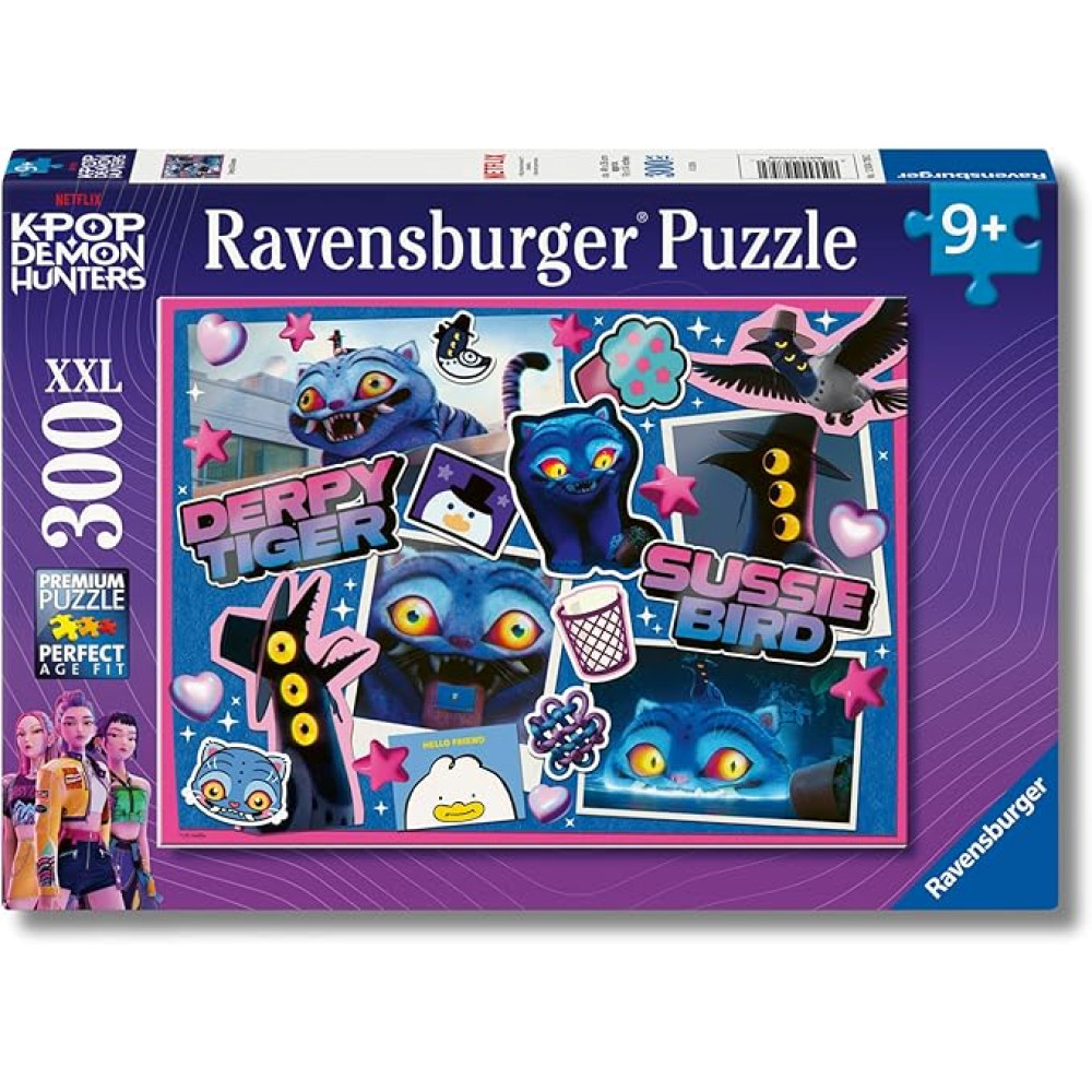 Ravensburger - K-Pop Demon Hunters Puzzle 300 Pieces XXL