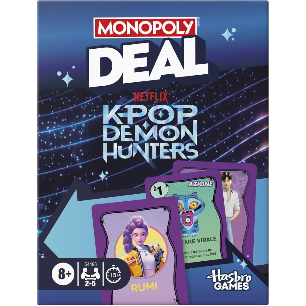 Monopoly Deal - KPop Demon Hunters Card Game
