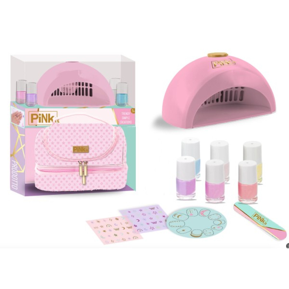 PINK IT GÖZƏLLİK QABLIĞI dırnaqlar