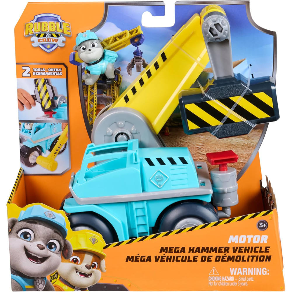 Rubble & Crew Motor Mega Hammer Vehicle