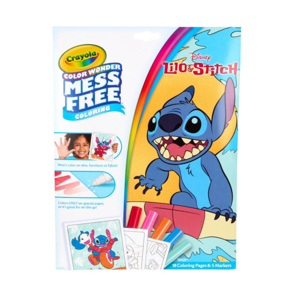 Color Wonder Mess Free Lilo & Stitch Coloring Pages & Markers