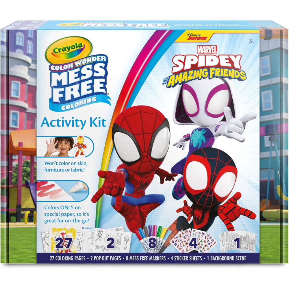 Crayola - Color Wonder Activity Set Spidey