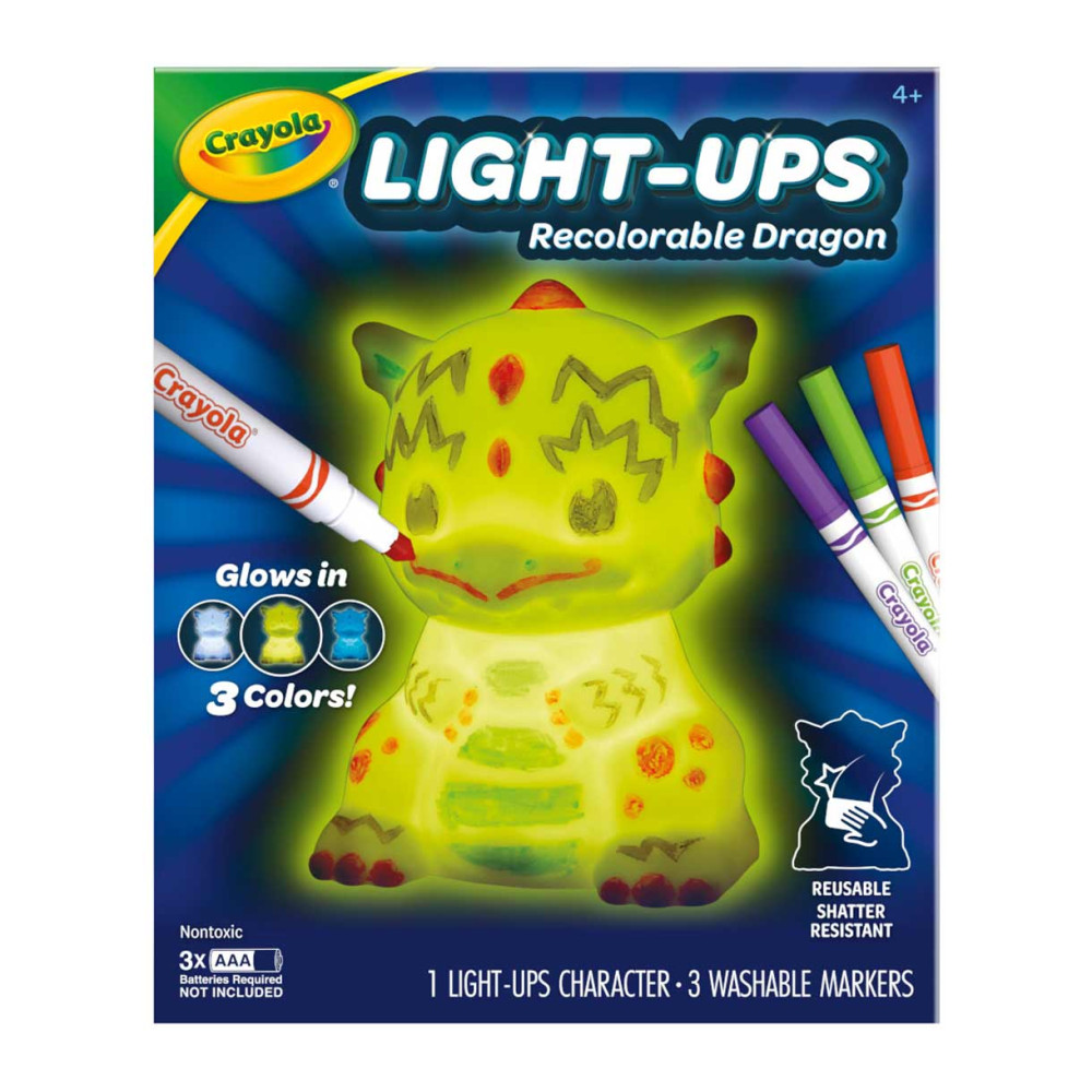 Light-Ups Recolorable Dragon