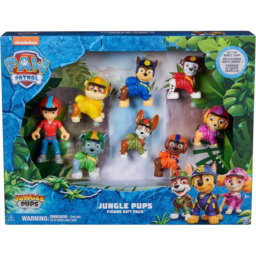 Jungle Pups Action Figures Gift Pack