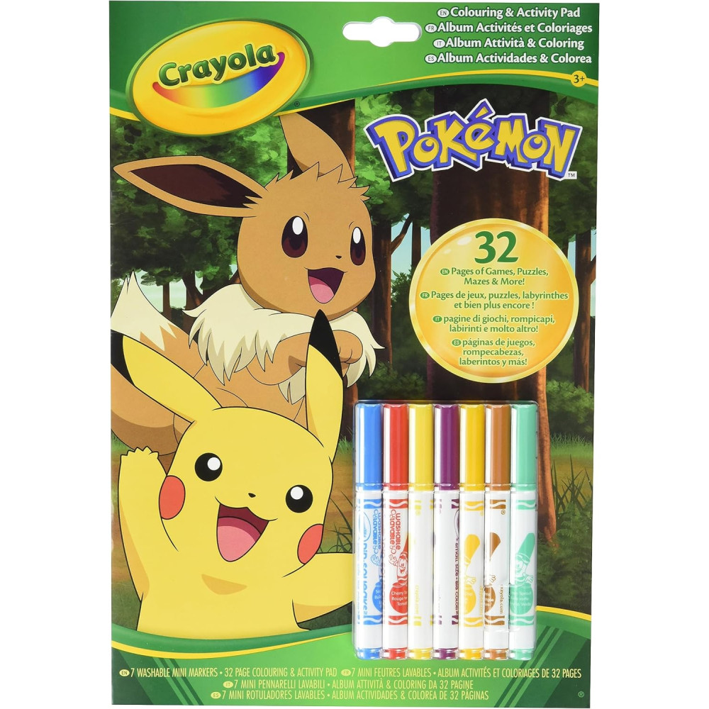 CRAYOLA - Pokémon Activity Book