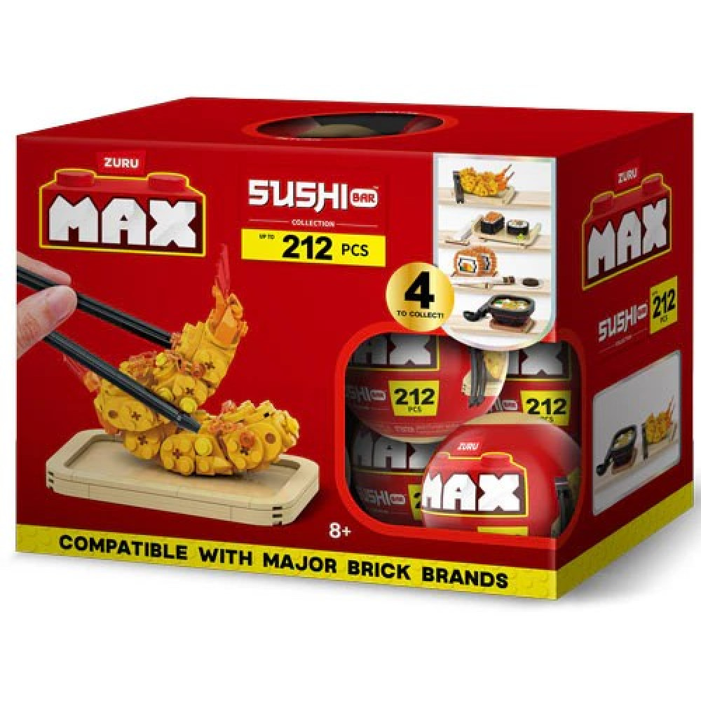 Premium Sushi Bar Collection Building Block Capsules