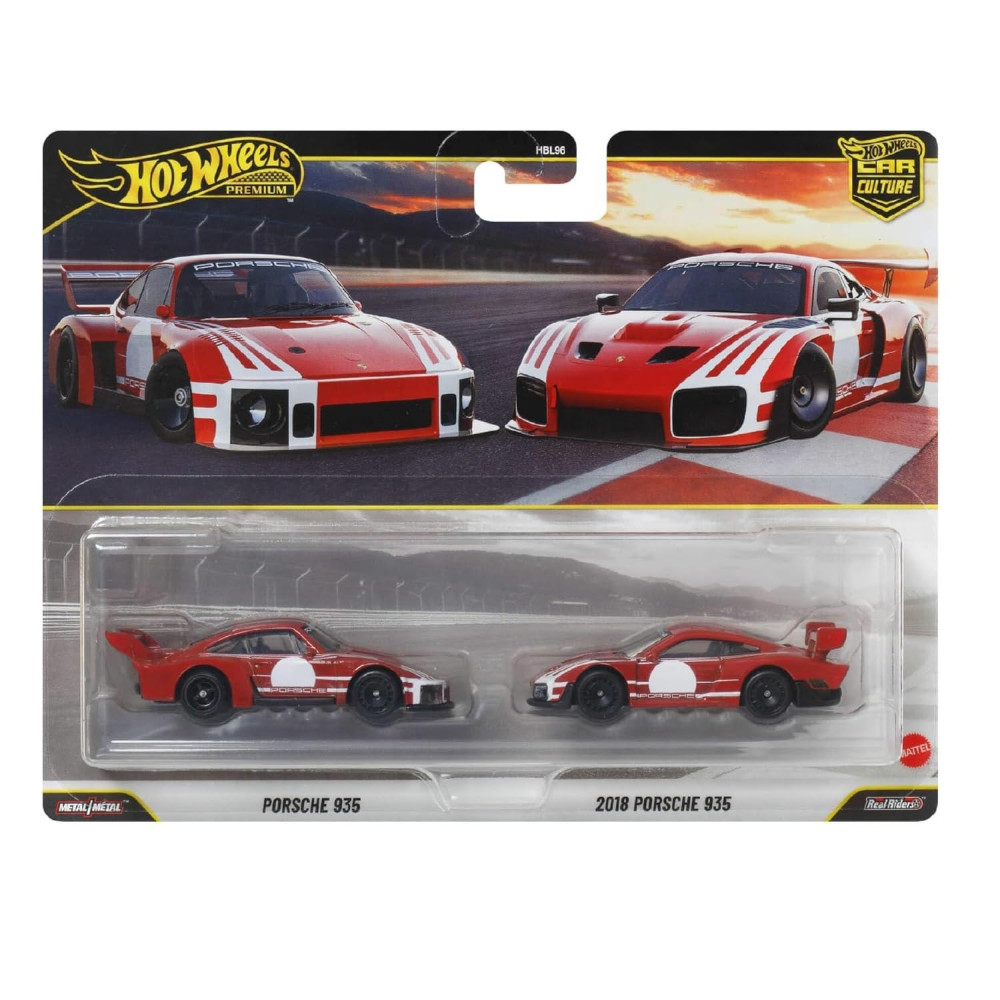Hot Wheels Premium 2 Pack Porsche