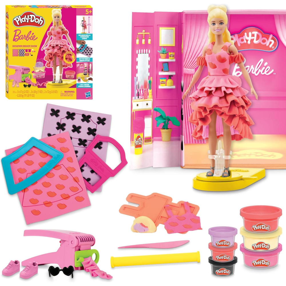 PLAY DOH BARBIE DESIGNER PATTERNS PACKS MÜXTƏLİF ÇEŞİDLİ