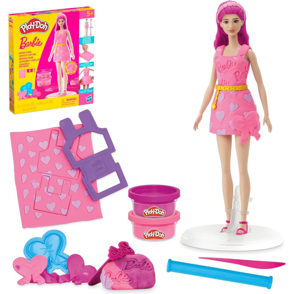PLAY DOH BARBIE ÜRƏK VƏ SAÇ