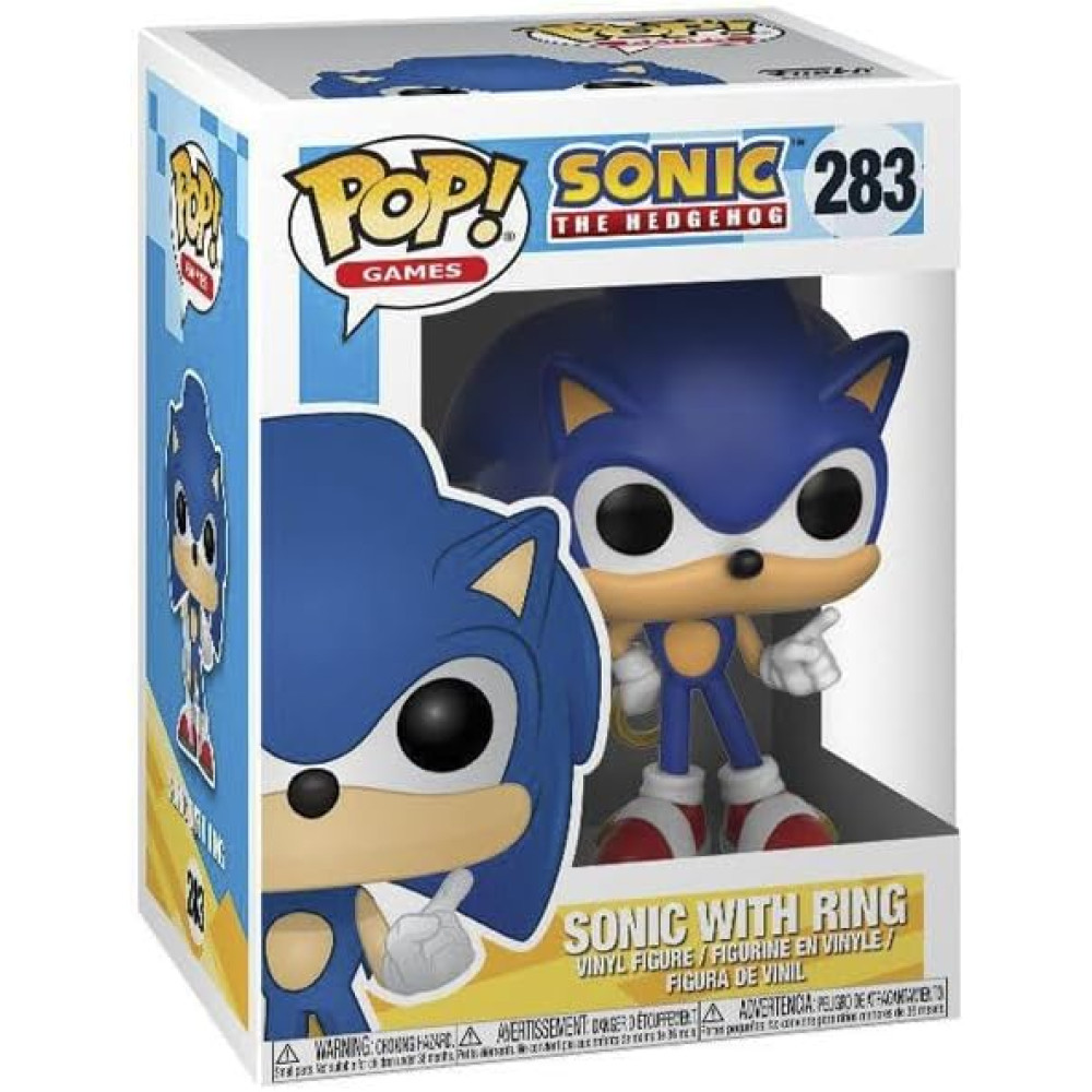 POP Games: Sonic - Sonic with Ring Collectible Toy