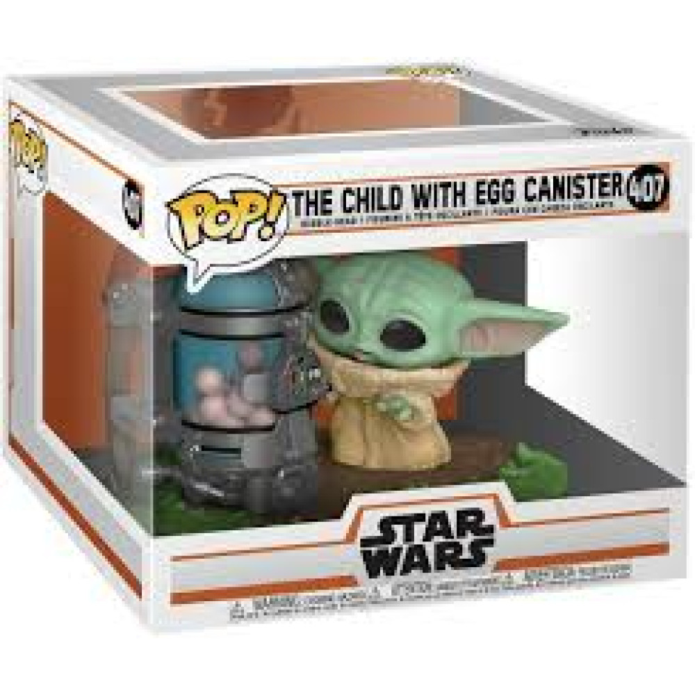 POP! Deluxe Star Wars Mandalorian Child with Canister